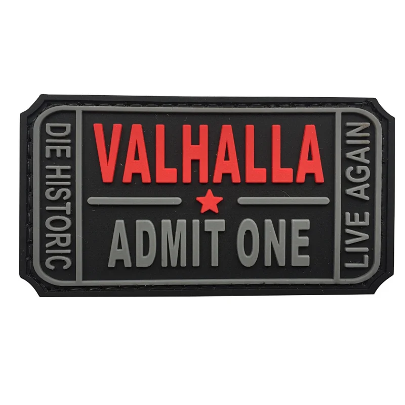 Valhalla Entrance Ticket soft PVC Patch