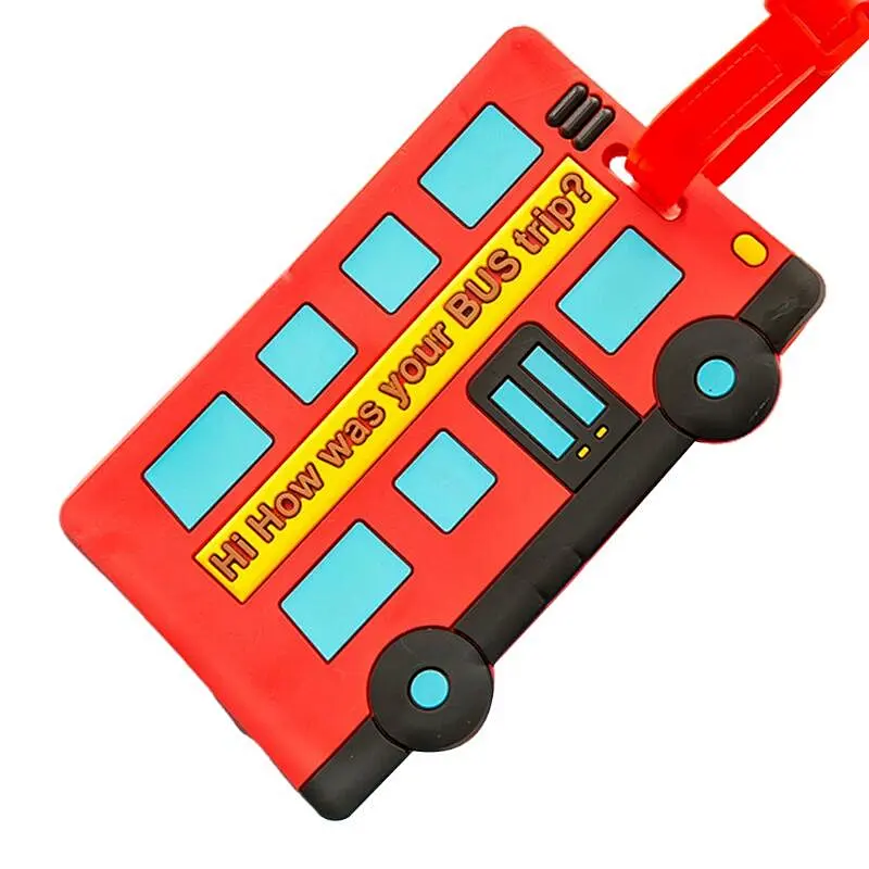 Silicone pvc Luggage Tag