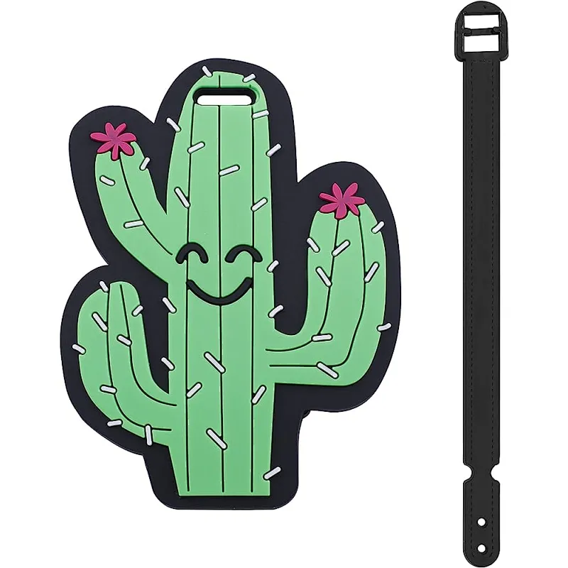 Cactus Luggage Tag