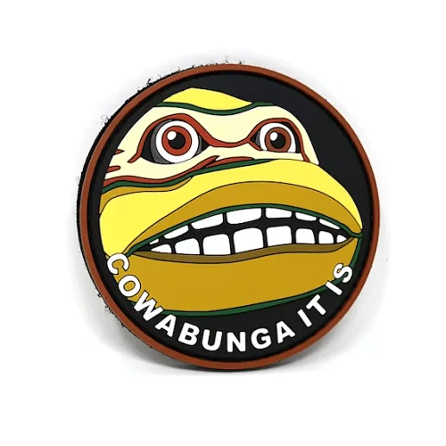 Cowabunga PVC Patch