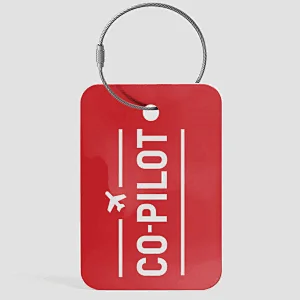 Co pilot PVC Luggage Tag