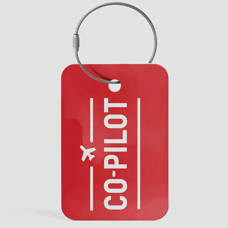 Co pilot PVC Luggage Tag