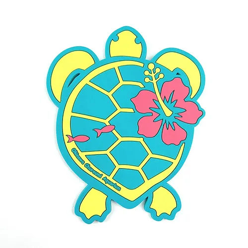 turtles custom pvc coasters