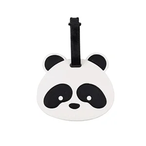 Panda Pvc Luggage Tag