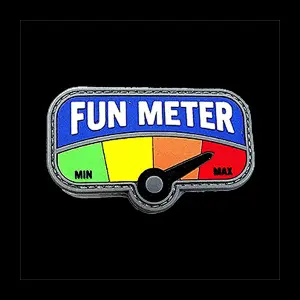 Fun Meter PVC Patch
