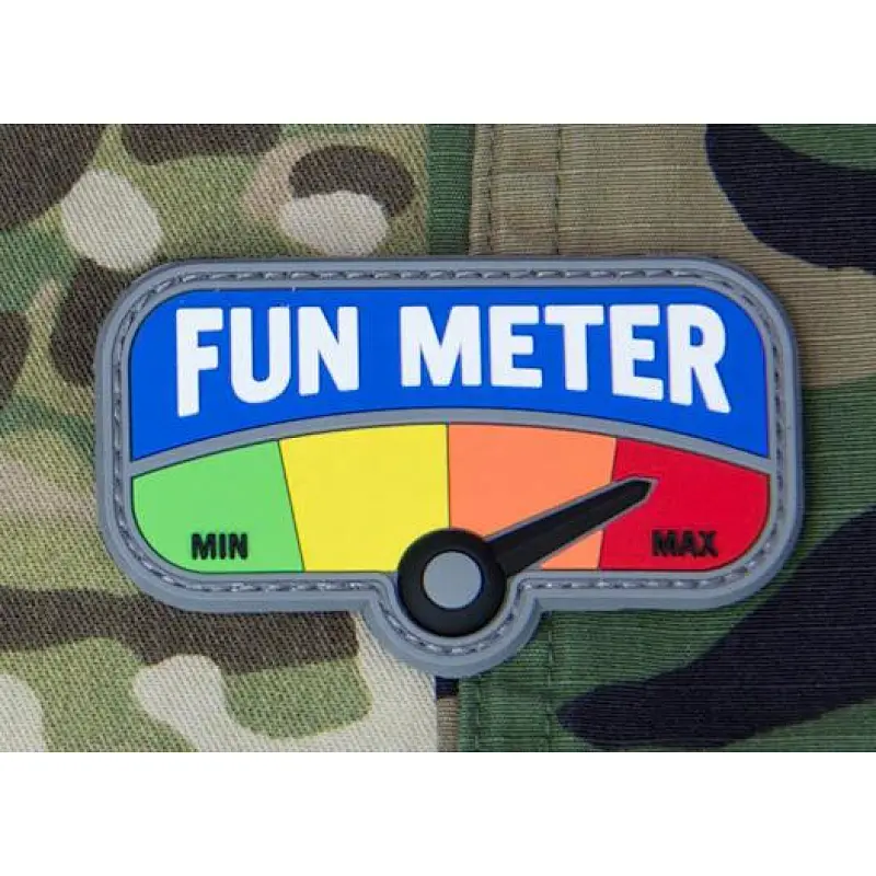 Fun Meter PVC Patch