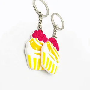Cupcake Pvc Keyring