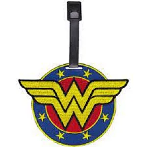 wonder woman pvc Luggage Tag