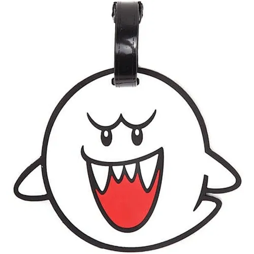 Super Mario Rubber Luggage Tag