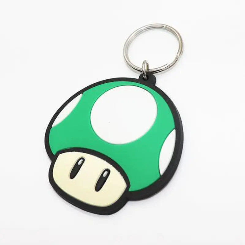 Super Mario Soft Pvc Keychain