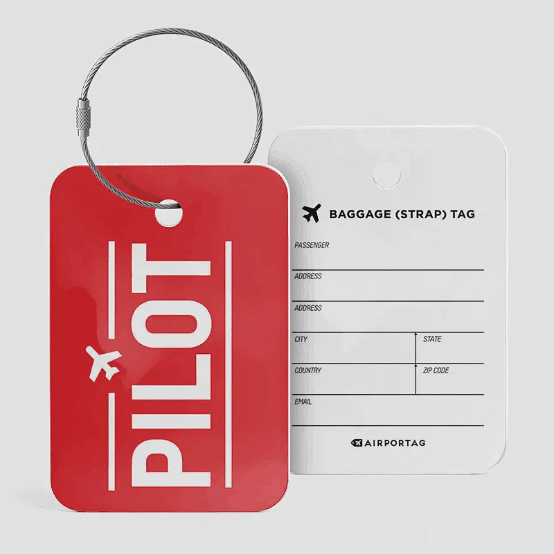 Co pilot PVC Luggage Tag