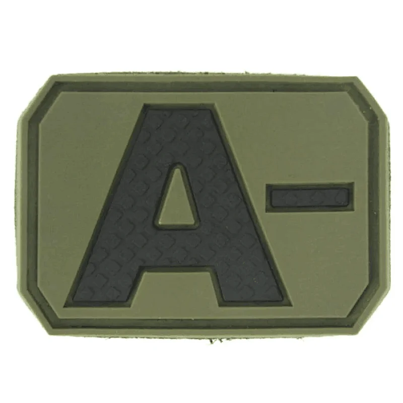Army Blood Type Patch