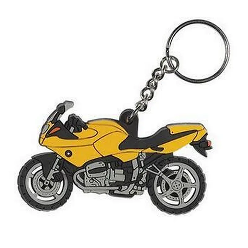 Rubber Motorcycle Key Chain
