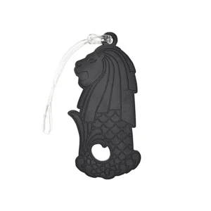 Singapore Merlion PVC Luggage Tags
