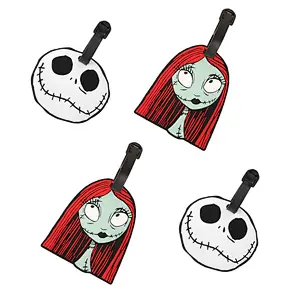 Jack and Sally Suitcase Tags