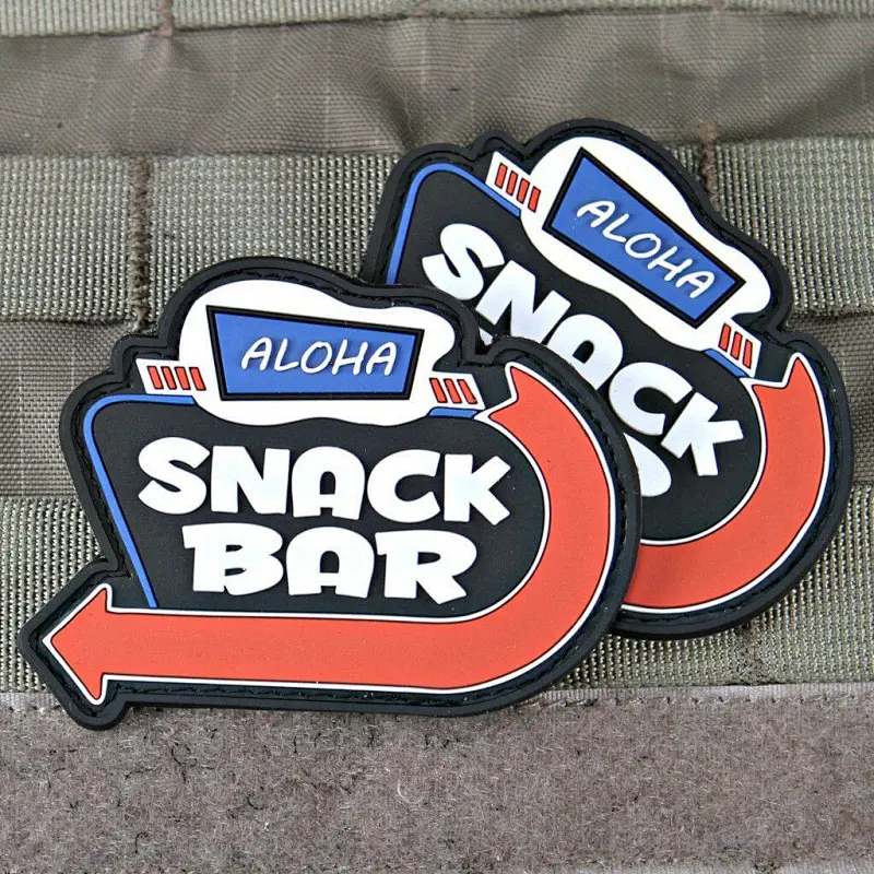 ALOHA SNACK BAR PVC PATCH