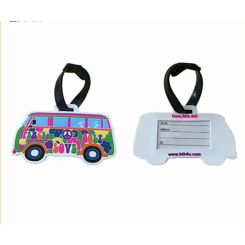 pvc luggage tag For Vacations