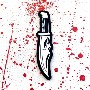 Knife PVC Patch