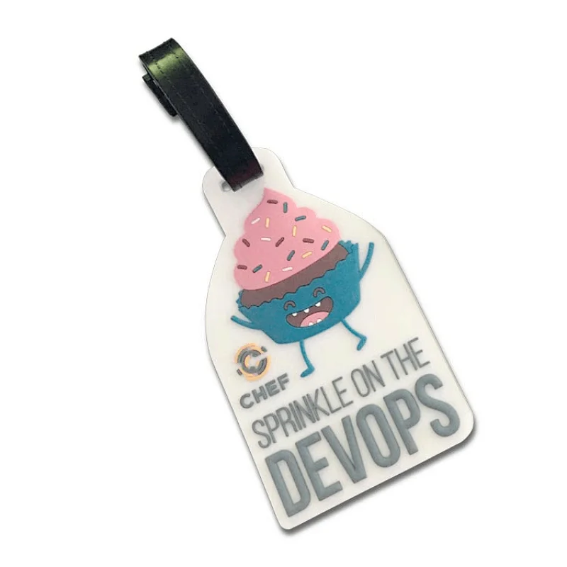 ice cream PVC Luggage Tag