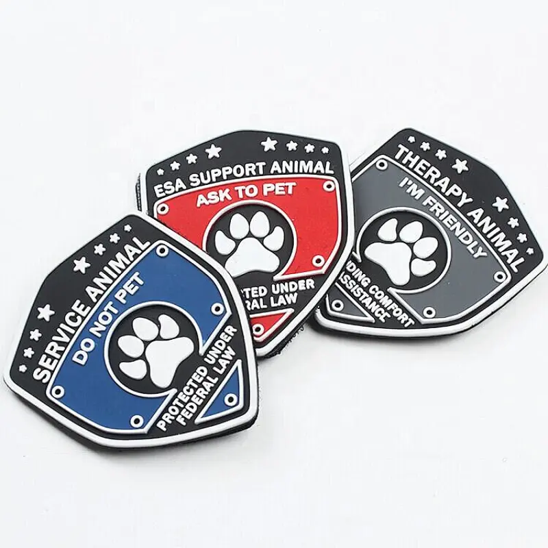 Custom PVC Rubber Logo Patches