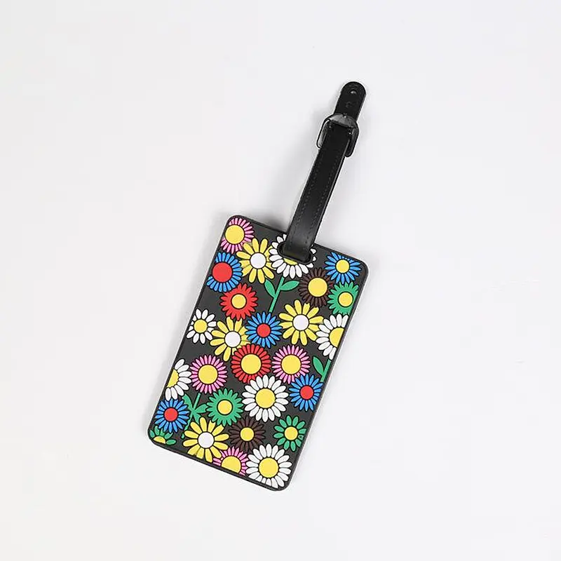 Flower Color Popular Luggage Tag