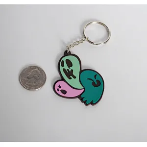 Soft Rubber Pvc Halloween Keychain