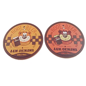 2d Soft Pvc Cup Coaster