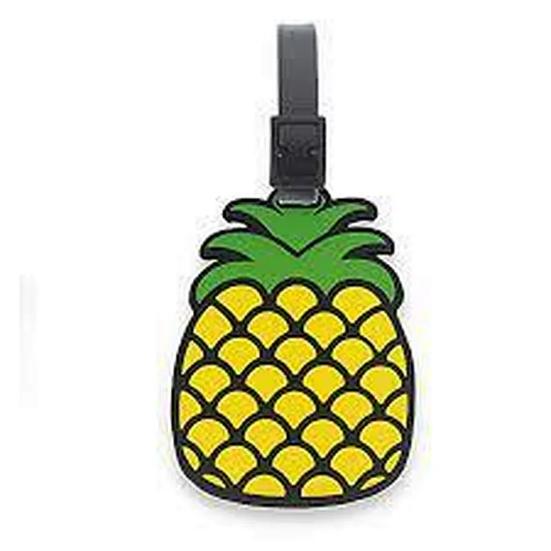 PVC ID Luggage Tag Pineapple