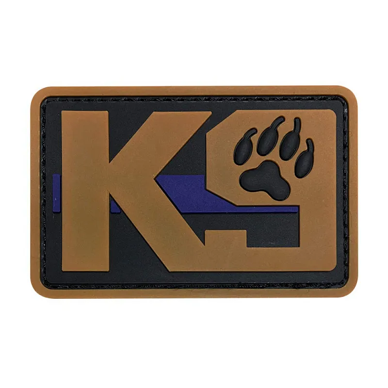 PVC K9 Dog Military Patch