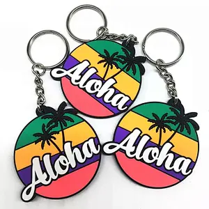 Aloha rubber Keychain
