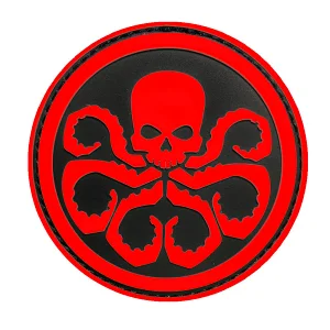 Avengers Hydra PVC Patches
