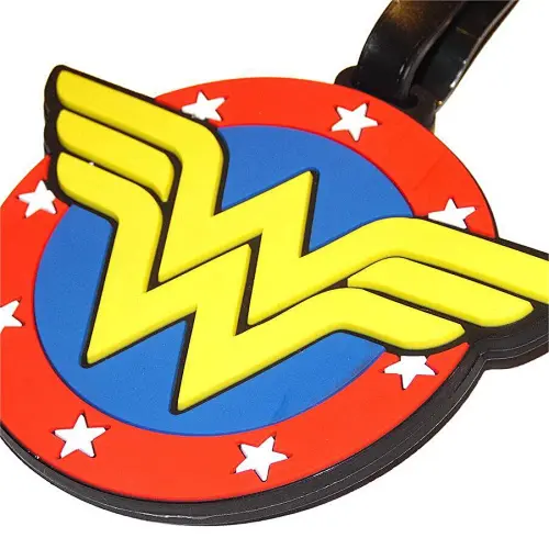 wonder woman pvc Luggage Tag