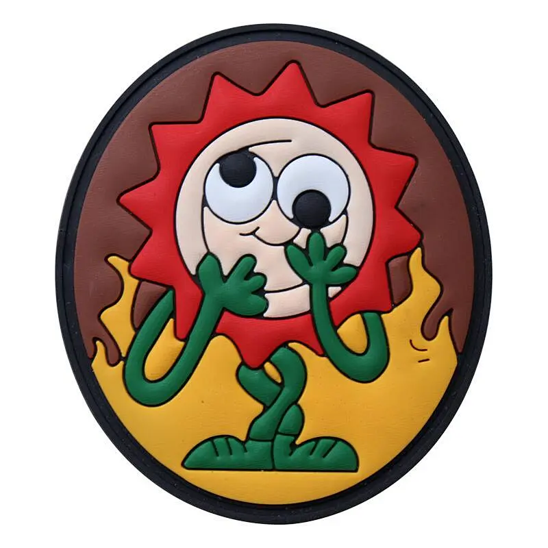 Custom Embossed 3d Rubber Pvc Patches