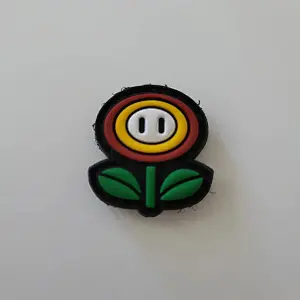 Fire Flower PVC Patch