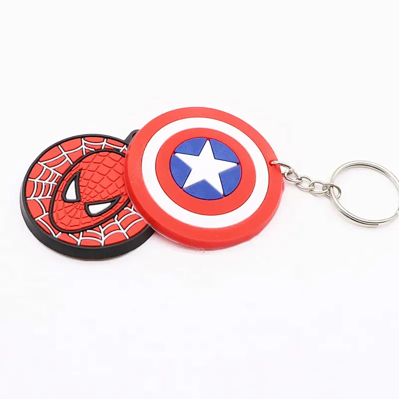 Marvel Captain America PVC Keychain
