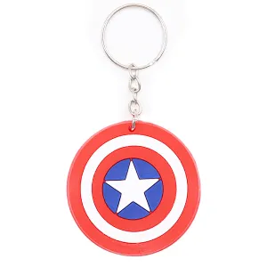 Marvel Captain America PVC Keychain
