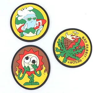 Custom Embossed 3d Rubber Pvc Patches