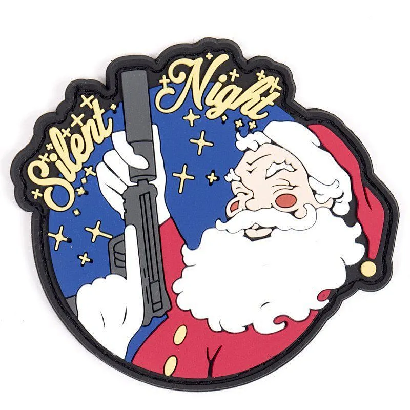Christmas Silent Night PVC Patch
