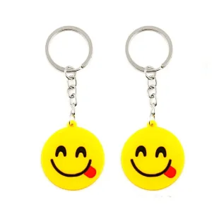 Smile Tongue Pvc Keychain