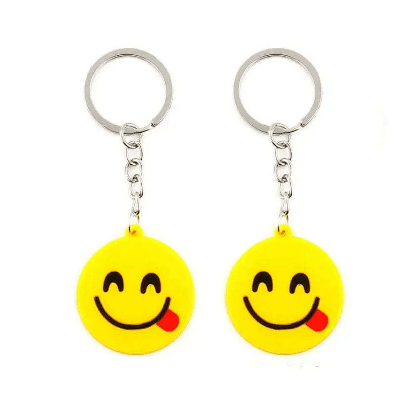 Smile Tongue Pvc Keychain