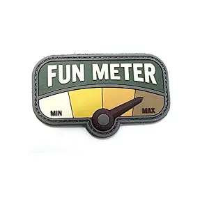 Fun Meter PVC Patch
