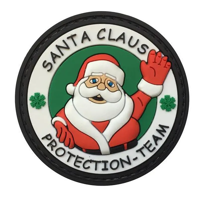 Santa Claus PVC Patch