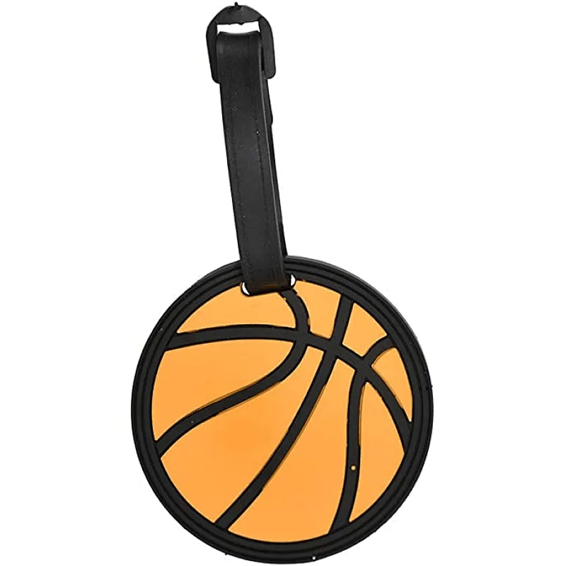 Basketball Luggage Tag