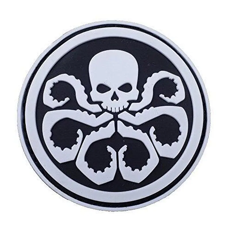Avengers Hydra PVC Patches