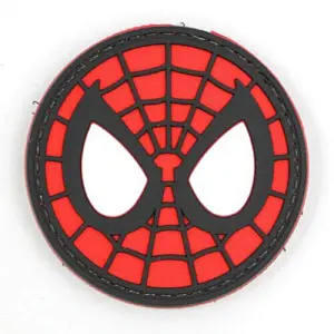 Spiderman Eyes Head Pvc patches