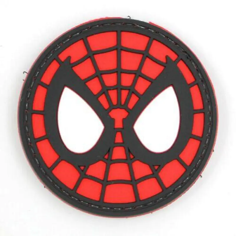 Spiderman Eyes Head Pvc patches