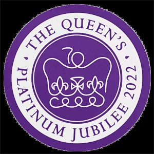 Platinum Jubilee PVC Coasters