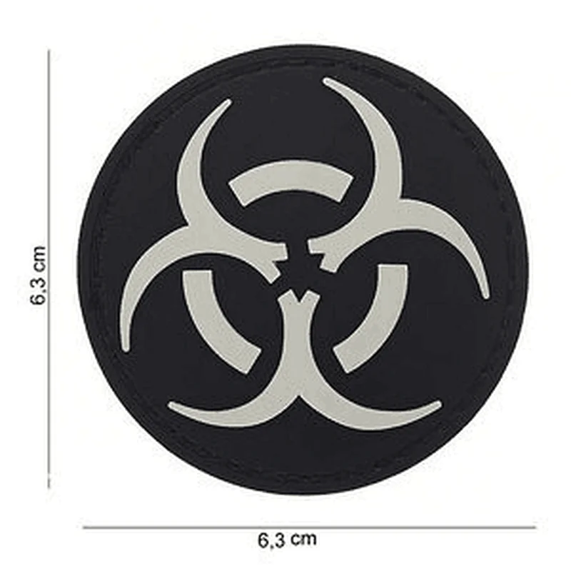 Biohazard Nuclear Radiation PVC Patch