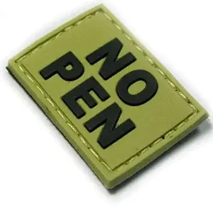 NO PEN PVC Patch