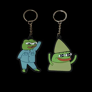 frog Soft PVC Keychain
